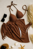 Bikini Texturé + Paréo