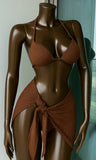 Bikini Texturé + Paréo