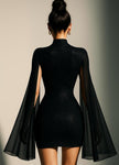 Robe Cape Scintillante