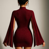 Robe Cape Scintillante